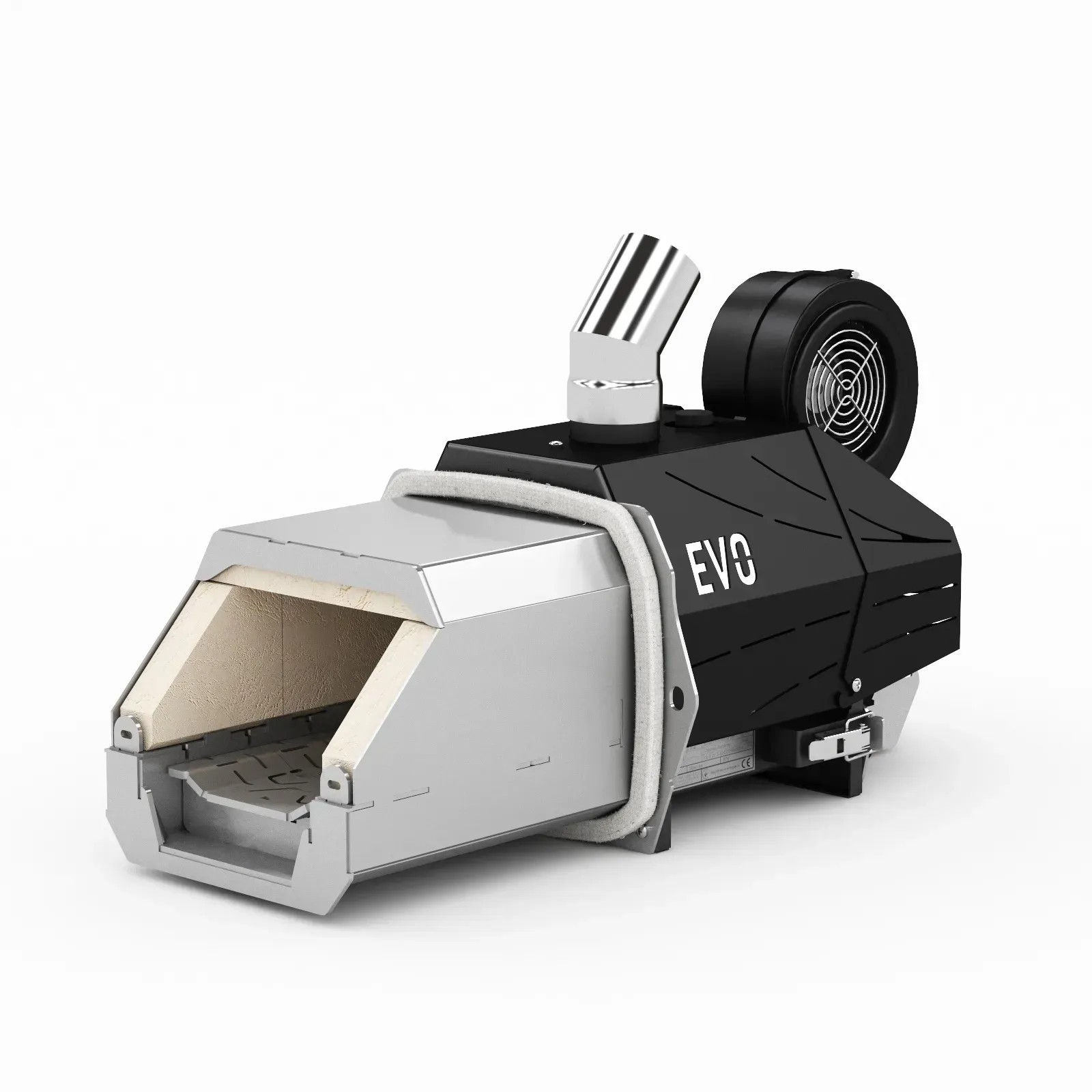 Пеллетная горелка KOTLOV XO EVO 37 кВт EAC160 (шамот) Plum 860