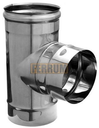 Тройник-Д 90 FERRUM (430/0,8 мм) ф115